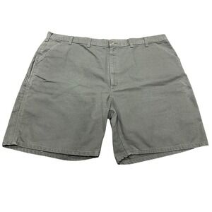 Carhartt B25 MOS Mens Moss Green Canvas Carpenter Work Shorts Size 50 Original